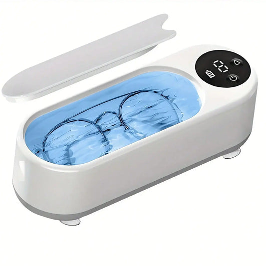 Portable Ultrasonic Cleaner, USB Charging High-Frequency Vibration Cleaning Machine For Jewelry Glasses Rings Watches, Professional Deep Cleaner For Denture Retainer Earrings Coins, Compact Home Travel Essentials