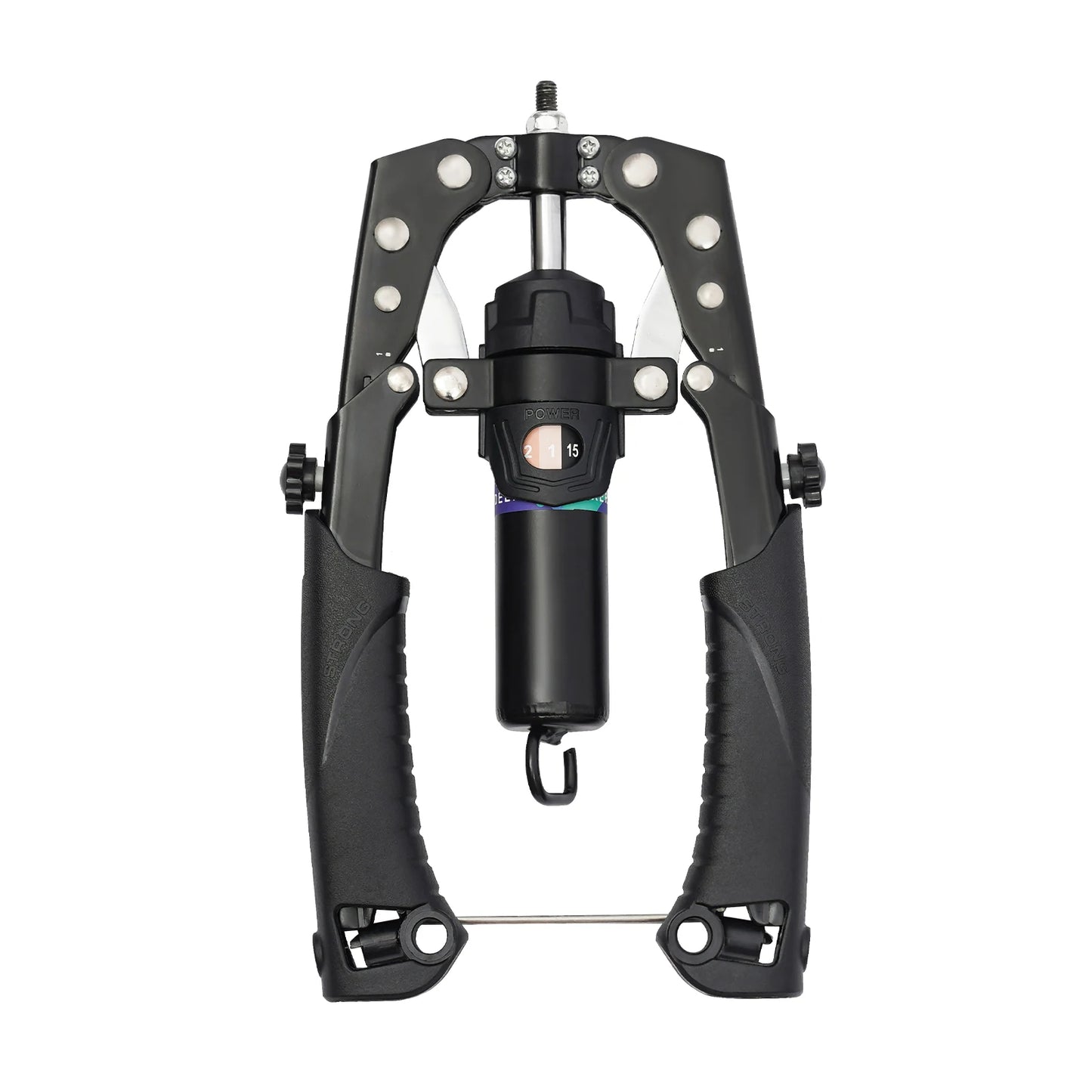 Hydraulic Power Twister Spin Button Arm Blaster Forearm Workout Equipment  Adjustable 22-440lbs for Arms, Legs, Biceps, etc