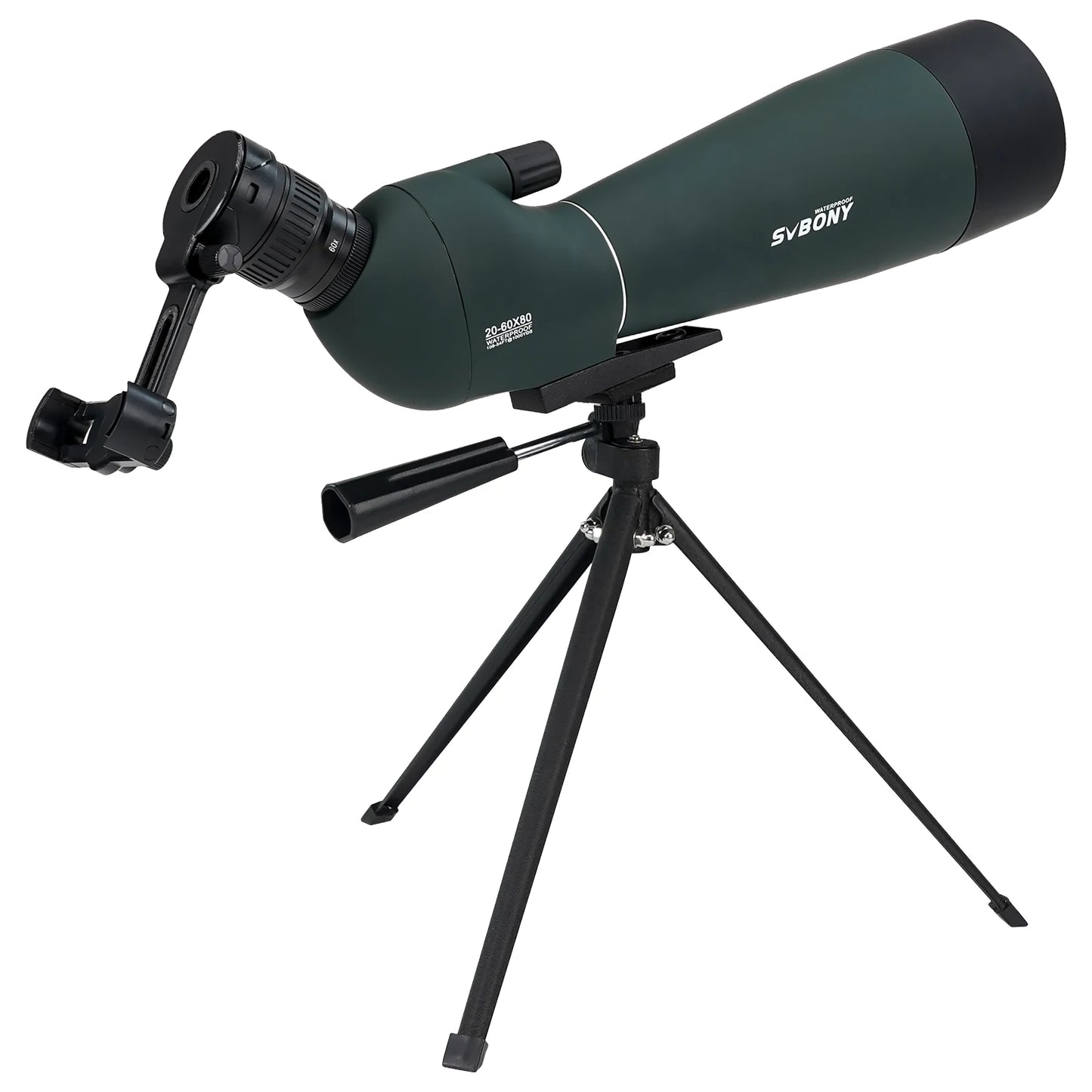 Svbony SV28plus 50/60/70mm Spotting Scope Powerful Zoom Telescope Long Range PORRO Prism Suit Archery Target Shooting Camping