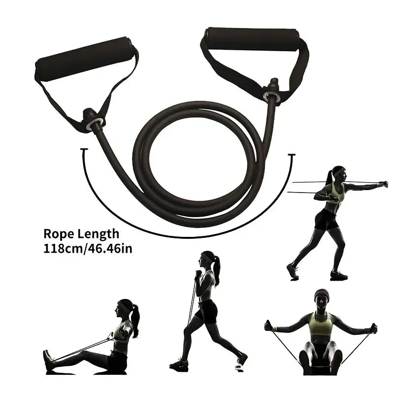 Resistance Bands With Handles For Home Workouts And Strength Training