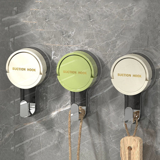 Strong Vacuum Suction Hooks Traceless No-Drilling Adhesive for Home Bathroom Kitchen Door Back Toilet Area Purpose Strong Hold