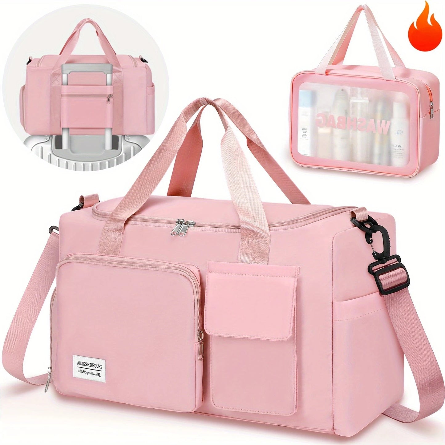 Fitness Sports Travel Bag Waterproof Duffel With Dry Wet Separation