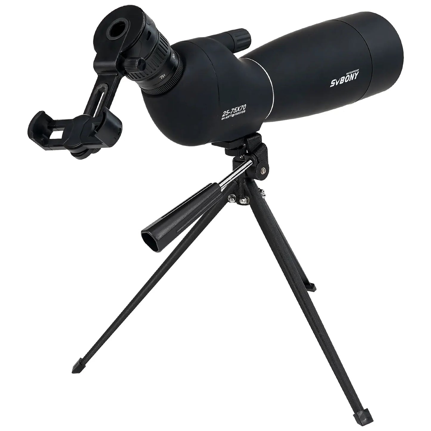 Svbony SV28plus 50/60/70mm Spotting Scope Powerful Zoom Telescope Long Range PORRO Prism Suit Archery Target Shooting Camping