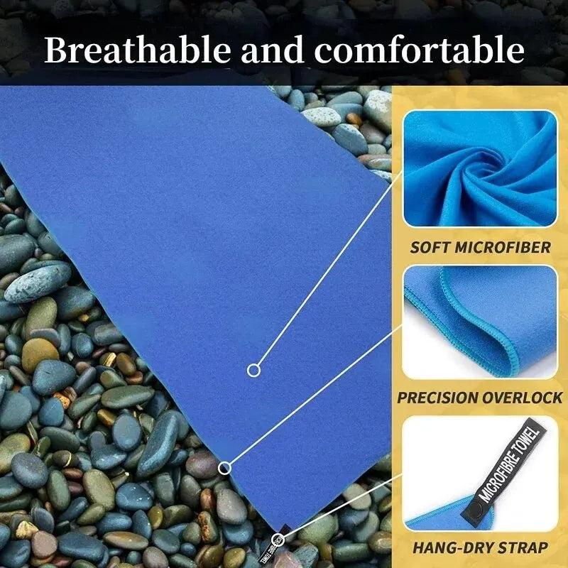 Quick-Drying Sports Towel 40x80CM Blue Grey Green Orange Swimming Gym Fitness Camping Running Beach Washcloth Towels multitool